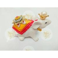 ราคา หนูมุสิกะ ใส่มงกุฎไข่มุก หนูพระพิฆเนศ ขนาดกลาง หนูถวายพระพิฆเนศ (6168300970)