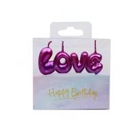 ราคา เทียนวันเกิด HBD Happy Birthday เทียนแฮปปี้เบิร์ดเดย์ เทียนปักเค้ก (23545089739)