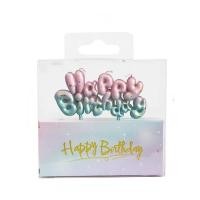 ราคา เทียนวันเกิด HBD Happy Birthday เทียนแฮปปี้เบิร์ดเดย์ เทียนปักเค้ก (23545089736)