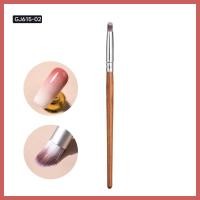 ราคา พู่กันไล่สี พู่กันแต้มสีด้ามไม้ หัวกลมเฉี่ยง ไว้สำหรับไล่เฉดสีให้ดูสวยงาม อุปกรณ์ทำเล็บ (23551158490)