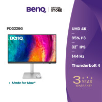 ราคา BenQ PD3226G 31 5นิ้ว 4K 144Hz IPS 95 P3 Thunderbolt 4 90W Mac Ready Designer Monitor จอคอมงานกราฟฟิค (24404233032)
