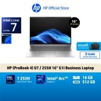 ราคา HP ProBook 4 G1i Notebook AI PC Intel Core Ultra Arc Graphics WUXGA IPS Win11 Pro 3 Yrs Business Laptop (24808142214)