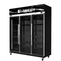 ราคา ตู้แช่3ประตู ยี่ห้อ Sanden รุ่น YEM 1605i YEM 1605IPS 42Q inverter ขาวดำ ราคารวมค่าขนส่ง (24586772242)