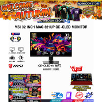 ราคา ผ่อน 0 10 ด MSI 32 INCH MAG 321UP QD OLED MONITOR QD OLED 4K 165Hz ประกัน 3 Years (24569687065)