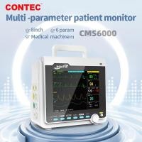 ราคา CONTEC CMS6000 Portable ICU patient monitor ECG NIBP SPO2 RESP TEMP PR Vital signs ECG Machine Rechargeable Free Warranty 监护仪 (21340609330)