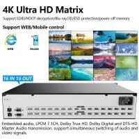 ราคา Matrix Switch HDMI 16x16 4K 30Hz 1080P120Hz Profesional Matrix Switch Splitter16 in 16 out HDCP Blu ray 3D WEB Panel Remote Cont (19535837753)