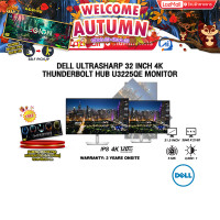 ราคา ผ่อน 0 10 ด DELL ULTRASHARP 32 INCH 4K THUNDERBOLT HUB U3225QE MONITOR IPS 4K 120Hz ประกัน 3 Years Onsite (24349315837)