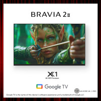 ราคา New Model Sony BRAVIA 2 ทีวี 65 นิ้ว รุ่น K 65S20M2 4K Ultra HD Smart TV Google TV 4K HDR Processor X1 (24615033619)