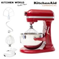 ราคา KitchenAid USA 5KSM60SPXTER 6Qt Coyote Bowl Lift Stand Mixer Empire Red 375W ขนาด 6 ครอทซ์ (21072159399)