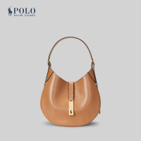ราคา Polo Ralph Lauren กระเป๋าผู้หญิง Polo ID Leather Small Shoulder Bag รุ่น WAPOBAG02V20128 สีเบจ (22980575213)