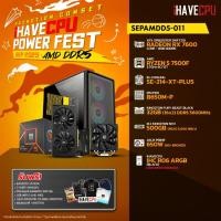 ราคา คอมประกอบ iHAVECPU SEPAMDD5 011 RYZEN 5 7500F RX 7600 8GB B650M 32GB DDR5 5600MHz SKU 250838018 (24942010041)