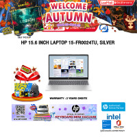 ราคา ผ่อน 0 10 ด HP 15 6 INCH LAPTOP 15 FR0024TU SILVER i5 13500H ประกัน 2 Years Onsite (24517927131)