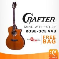 ราคา Crafter Mind W Prestige ROSE GCE Acoustic Guitar กีตาร์โปร่งไฟฟ้า ROSEGCE กีตาร์ (22803978288)
