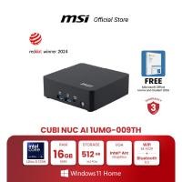 ราคา MSI MINI PC CUBI NUC AI 1UMG 009TH Intel Core Ultra 5 125H Intel Arc Graphics Windows 11 Microsoft Office Home and Student 2024 มินิพีซี Pre Order จัดส่งภายใน7 15วัน (24888594991)