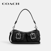 ราคา COACH กระเป๋าสะพายไหล่ผู้หญิงรุ่น Ashton Bag CM079 SVDTV สีดำ (24757211945)
