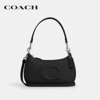 ราคา COACH กระเป๋าสะพายไหล่ผู้หญิงรุ่น Teri Shoulder Bag CR099 SV BK สีดำ (24117471601)