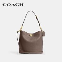 ราคา COACH กระเป๋าสะพายข้างผู้หญิงรุ่น Willow Soft Bucket Bag CW624 B4CBD สีเทา (24486786699)