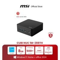 ราคา MSI MINI PC CUBI NUC 1M 288TH Intel Core 3 Intel UHD Graphics Windows 11 Microsoft Office Home and Student 2024 มินิพีซี Pre Order จัดส่งภายใน7 15วัน (24583674165)