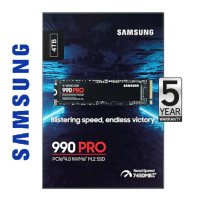 ราคา Samsung 4TB 990 PRO M 2 NVMe SSD (22580210383)