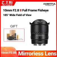 ราคา 7artisans 10mm F2 8 II Full Frame Fisheye Manual focus prime Lens for Mirrorless Camera Sony E A7S A7R Nikon Z Z7II Leica TL Sigma FP Canon EOS R3 (23190225232)