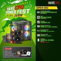 ราคา คอมประกอบ iHAVECPU SEPD4 005 RYZEN 5 5500 RX 6500 XT 4GB A520M 16GB DDR4 3200Mhz SKU 250837822 (24941820373)