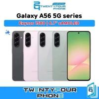 ราคา ใหม่ Samsung Galaxy A56 5G ซีรี่ย์ 12 256 8 128GB ชิป Exynos 1580 เกมมิ่งโฟน ศูนย์ไทย by 24Phone (24837674360)