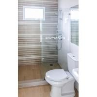 ราคา ชาวเวอร์คิงฉากกั้นอาบน้ำ ซิมโฟนี่ซีรีย์ รุ่น S 400 บานฟิกซ์ กระจกนิรภัยเทมเปอร์มอก หนา 10มม (10134609785)