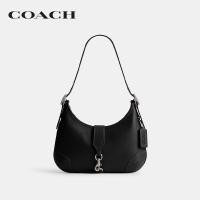 ราคา COACH กระเป๋าสะพายไหล่รุ่น Hamptons Hobo Bag CW642 LHBLK สีดำ (23972668029)