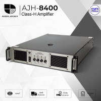 ราคา ใช้โค้ดลดอีก10 AUDIO JOCKEY AJH 8004 เพาเวอร์แอมป์ 4CH 1300w ที่ 4ohm คลาส H ครอสซับวูฟเฟอร์ในตัว แอมป์ขยายเสียง กลางแจ้ง AJH8004 (15981478305)