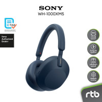ราคา Sony WH 1000XM5 หูฟังครอบหูไร้สาย Wireless Noise Cancelling Headphones หูฟังตัดเสียงรบกวน (19225154419)