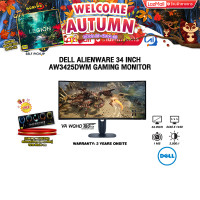 ราคา ผ่อน 0 10 ด DELL ALIENWARE 34 INCH AW3425DWM GAMING MONITOR VA WQHD 180Hz ประกัน 3 Years Onsite (24362106517)