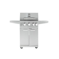 ราคา BBQ เตาปิ้งย่าง เตาปิ้งย่างบาร์บีคิว เตาย่างบาร์บีคิว Barbecue Grill ย่างแบบพกพา เตา เตาปิ้งย่างกลางแจ้ง gas BBQ 3 หัวจุด 1 หัวข้างไว้ทำกับข้าว (24464096994)