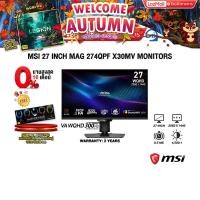 ราคา ผ่อน 0 10 ด MSI 27 INCH MAG 274QPF X30MV MONITORS VA WQHD 300Hz ประกัน 3 Years ONSITE (24538494082)