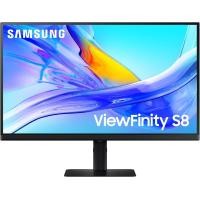 ราคา SAMSUNG 27 Inch ViewFinity S8 S80UD 4K UHD High Resolution Monitor with HDR10 USB C Height Adjustable Ergonomic Stand Built In KVM Switch Advanced Eye Care LS27D804UAEXXT (15857425076)