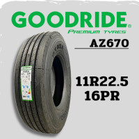 ราคา ยางรถบรรทุกเรเดียล 11R22 5 16PR ยี่ห้อ GOODRIDE รุ่น AZ670 (24252376882)