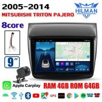 ราคา HILMAN จอ android ติดรถยนต์ 9นิ้ว MITSUBISHI PAJERO SPORT 2005 2014 เวอร์ชั่น14 หน้าจอ QLEDIPS แท้ 2Din จอ apple carplay Wifi GPS Bluetooth Youtube 4G การสนับสนุนจอ android กล้อง 360 (24723701756)