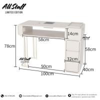 ราคา โต๊ะทำเล็บ โต๊ะแต่งบ้าน อุปกรณ์ทำเล็บ คาเฟ่ ดีไซน์สวยหรู เฟอร์นิเจอร์แต่งบ้าน โต๊ะทำงาน ราคาต่อ1ชิ้น โต๊ะเล็บทำเล็บ ชุดทำเล็บ ร้านเสริมสวย ตกแต่งบ้าน คาเฟ่ เฟอร์นิเจอร์ manicure table (24465947640)