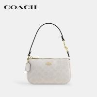 ราคา COACH กระเป๋าคล้องมือผู้หญิงรุ่น Nolita 19 In Signature Canvas CW426 IMXU5 สีขาว (24757395268)