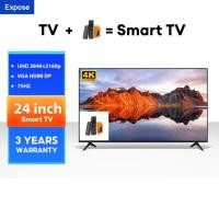 ราคา ทีวี 24 นิ้ว 22 นิ้ว 19 นิ้ว Digital TV Smart TV 4K LED โทรทัศน์ ทีวีจอแบน สมาร์ททีวี ระบบ Android ทีวีดิจิตอล (23807117022)