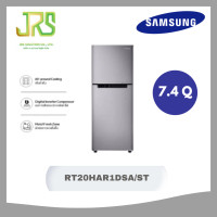 ราคา SAMSUNG ซัมซุง ตู้เย็น 2 ประตู 7 4 คิว รุ่น RT20HAR1DSA ST (24730748589)