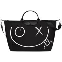 ราคา กระเป๋าสะพายบ่าแบบมือถือสั้นสำหรับผู้หญิง100 Longchamp Le Neo1624 X MRC ของแท้กระเป๋าสะพายข้างช้อปปิ้งกระเป๋าถือขนาดใหญ่กระเป๋าเดินทางกระเป๋ากระเป๋าสะพายกระเป๋าทรงสี่เหลี่ยมมีหูหิ้วสะพายไหล่ (23313504