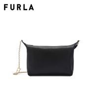 ราคา FURLA กระเป๋าสะพายผู้หญิง รุ่น NUVOLA MINI CROSSBODY HOBO สี NERO (23389355516)