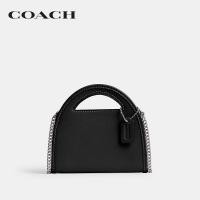 ราคา COACH กระเป๋าใส่บัตรแบบสะพายรุ่น Top Handle Card Case CT879 LHBLK สีดำ (23972338313)