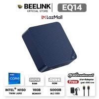 ราคา Official Beelink Beelink EQ14 ศูนย์ไทย Mini PC Processor N150 RAM 16G DDR4 ROM 500G SSD รองรับ WiFi6 1000M LAN BT5 2 Dual HDMI (23616715989)