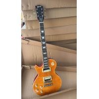 ราคา กีตาร์มืออาชีพสลักลายสายฟ้าสีฟ้าผูกกีต้าร์ไฟฟ้าสำหรับมือซ้าย Gibson Les Paul (23416050774)