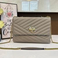 ราคา กระเป๋าสะพายไหล่ TORY BURCH KIRA CHEVRON CONVERTIBLE SHOULDER BAG (17338025815)