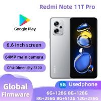 ราคา Redmi Note โทรศัพท์ที่ได้รับการตกแต่งใหม่11T Pro 5G Poco X4 GT 5G แอนดรอยด์แรม6GB รอม128GB 8100ใช้98 X4มือสอง144Hz 5080MAh 67W Poco gt (24666781501)