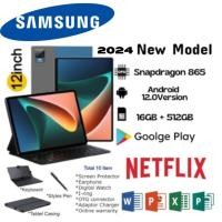 ราคา Samsung Galaxy Tab S 12 นิ้ว RAM 16GB ROM 512GB Android 12 4G 5G LTE Dual SIM แบตเตอรี่ 20000mAh รับประกัน 1 ปี (24380680804)