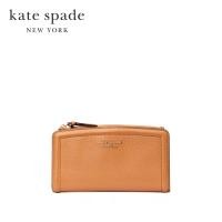 ราคา Kate Spade New York กระเป๋าสตางค์รุ่น Knott Zip Slim Wallet K5613 200 สีน้ำตาล (24163661009)