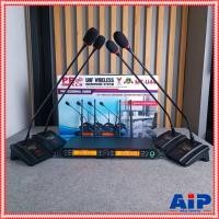 ราคา PROPLUS MT U44 ไมค์ลอยตั้งโต๊ะ 4ตัว UHF Wireless Microphone ชุดไมค์ประชุมไร้สาย ไมค์ลอยไร้สาย โปรพลัส MT U44 MTU44 เอไอ ไพศาล (22207650550)